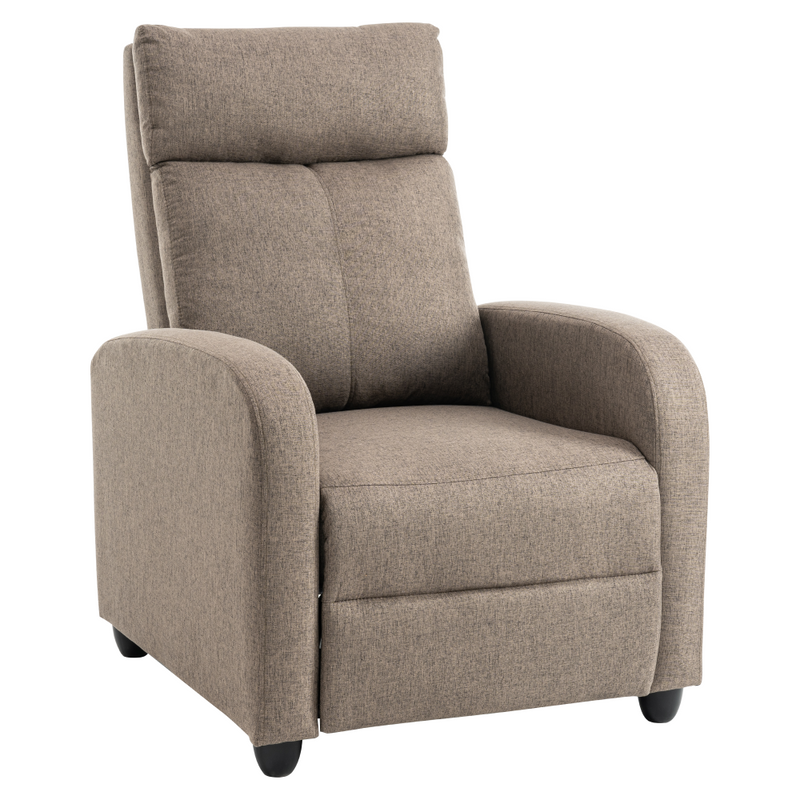 Relaxációs fotel, barna, KRESO NEW