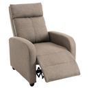 Relaxációs fotel, barna, KRESO NEW