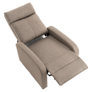 Relaxációs fotel, barna, KRESO NEW