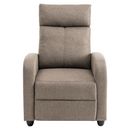 Relaxációs fotel, barna, KRESO NEW