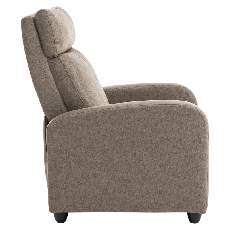 Relaxációs fotel, barna, KRESO NEW