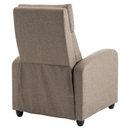 Relaxációs fotel, barna, KRESO NEW