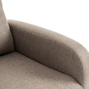 Relaxációs fotel, barna, KRESO NEW