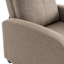 Relaxációs fotel, barna, KRESO NEW