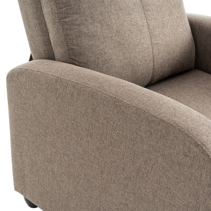 Relaxációs fotel, barna, KRESO NEW