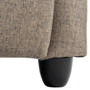 Relaxációs fotel, barna, KRESO NEW