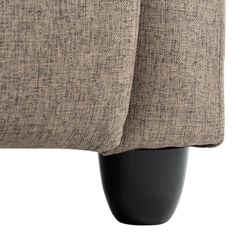 Relaxációs fotel, barna, KRESO NEW