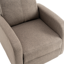 Relaxációs fotel, barna, KRESO NEW