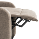 Relaxációs fotel, barna, KRESO NEW