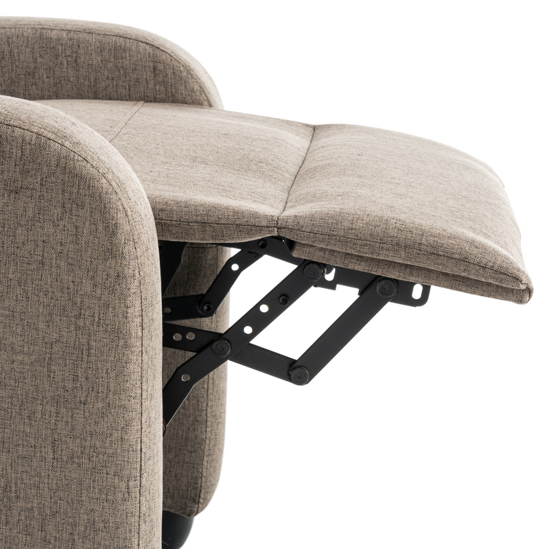 Relaxációs fotel, barna, KRESO NEW