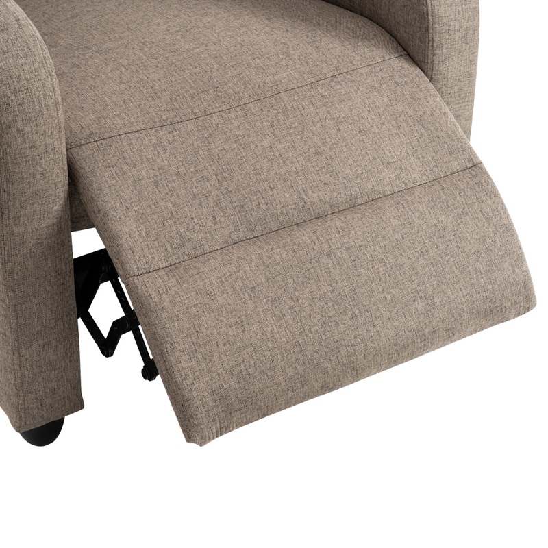 Relaxációs fotel, barna, KRESO NEW