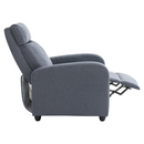 Relaxációs fotel, szürke, KRESO NEW