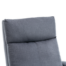 Relaxációs fotel, szürke, KRESO NEW