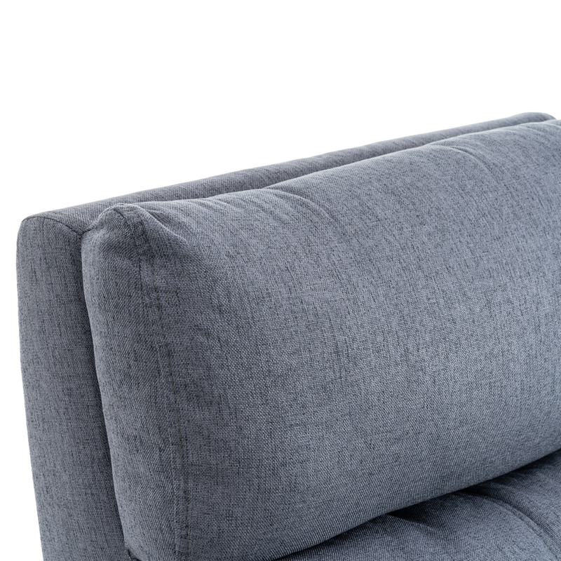 Relaxációs fotel, szürke, KRESO NEW