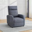 Relaxációs fotel, szürke, KRESO NEW