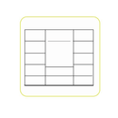 Négyajtós szekrény, samoa king, KORA KS3