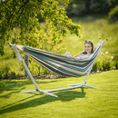 Függő hinta, kék szalag minta, Kabuki- double