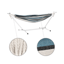 Függő hinta, kék szalag minta, Kabuki- double