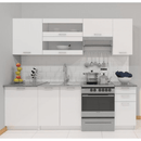 kétajtós alsószekrény, fehér,  FABIANA S80