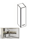 Felsőszekrény, fehér magasfényű, PRADO 30 G-72