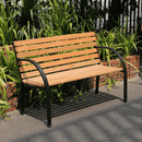 Kerti pad, fekete/természetes, LACEA