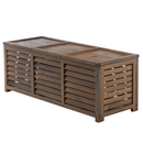 Kerti tárolódoboz, barna, LADAM