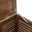 Kerti tárolódoboz, barna, LADAM