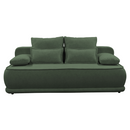 Kihúzható kanapé, zöld melír, LAGO