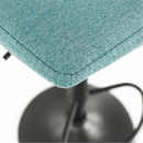 Bárszék, mentolos/fekete, LAHELA