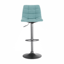 Bárszék, mentolos/fekete, LAHELA