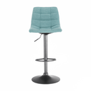 Bárszék, mentolos/fekete, LAHELA