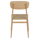 Étkezőgarnitúra 1+4, természetes tölgy, LAMIR