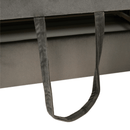 Ülőgarnitúra, szürkésbarna taupe, balos, LAMORA U