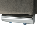 Ülőgarnitúra, szürkésbarna taupe, balos, LAMORA U