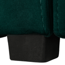 Ülőgarnitúra, smaragd, jobbos, LAMORA U