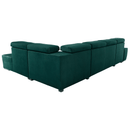 Ülőgarnitúra, smaragd, balos, LAMORA U