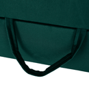 Ülőgarnitúra, smaragd, balos, LAMORA U