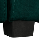 Ülőgarnitúra, smaragd, balos, LAMORA U