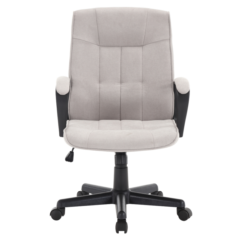 Irodai szék, világosszürke/fekete, LANDIS