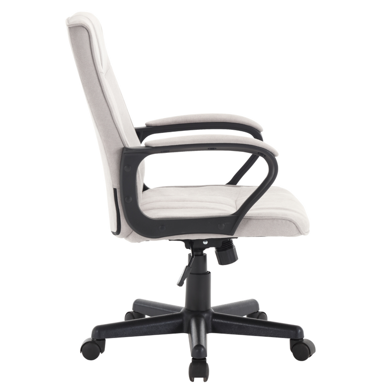 Irodai szék, világosszürke/fekete, LANDIS