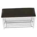 Lóca cipőtartóval, szürke/fehér, LANGELLA NEW