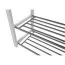 Lóca cipőtartóval, szürke/fehér, LANGELLA NEW