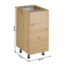 Alsó szekrény, artisan tölgy, univerzális, LANGEN D40