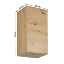 Felső szekrény, artisan tölgy, univerzális, LANGEN G40