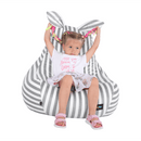 Babzsák, fehér/szürke, LAPIN