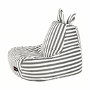 Babzsák, fehér/szürke, LAPIN