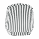 Babzsák, fehér/szürke, LAPIN