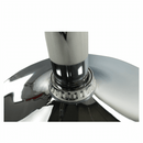 Bárszék, fekete textilbőr/króm, LARIA NEW