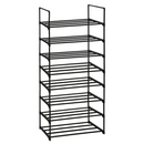 Cipőtartó, fekete, LAURIN