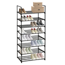 Cipőtartó, fekete, LAURIN